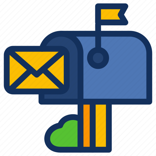 Contact, mail, post, postbox, inbox, lettermail, mailbox icon - Download on Iconfinder