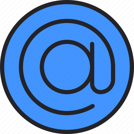 Arroba, at, email, mail, communication icon - Download on Iconfinder