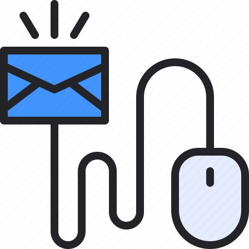 Sending, click, mouse, email, contact icon - Download on Iconfinder