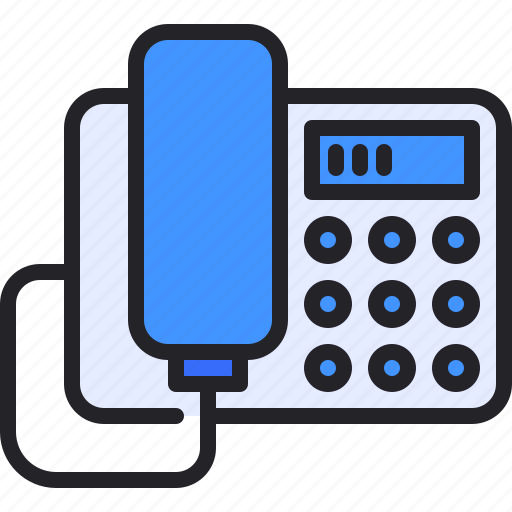 Telephone, phone, communication, electronic, technology icon - Download on Iconfinder