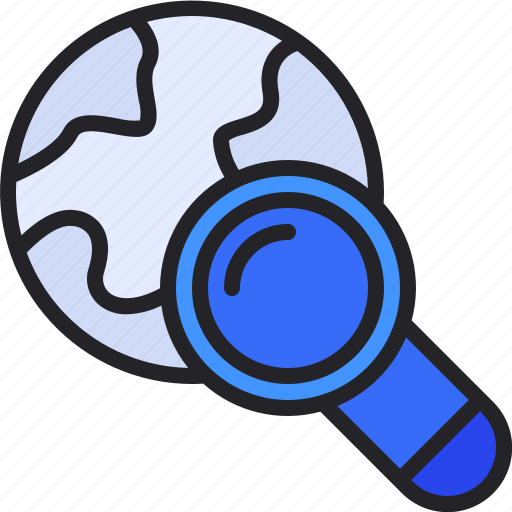 Web, search, worldwide, global, magnifier icon - Download on Iconfinder