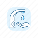 water tap, contactless, sensor, dispenser
