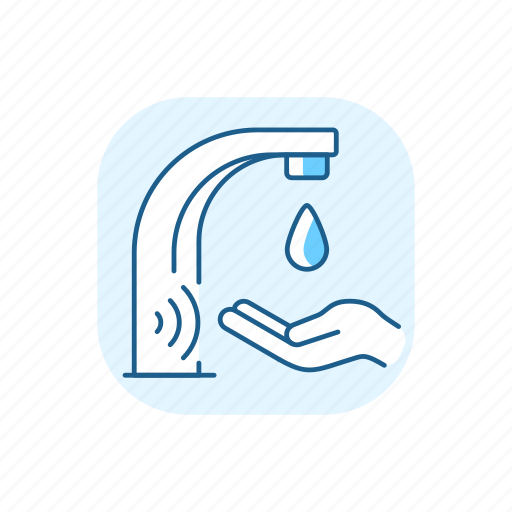 Water tap, contactless, sensor, dispenser icon - Download on Iconfinder