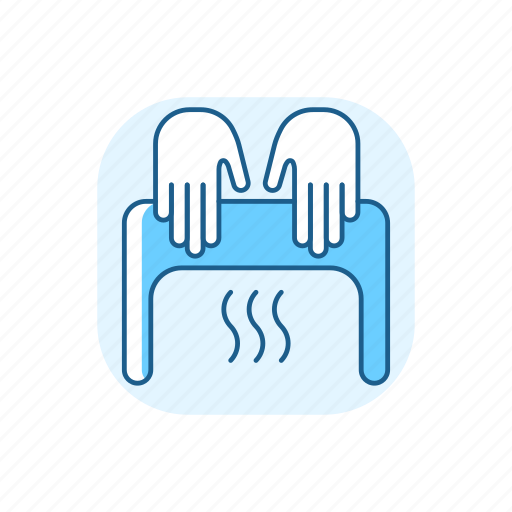 Hand dryer, touchless, sensor, hygiene icon - Download on Iconfinder