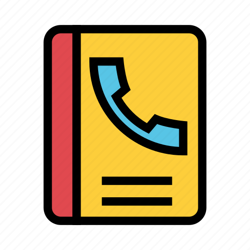 Book, call, phone, reading, records icon - Download on Iconfinder