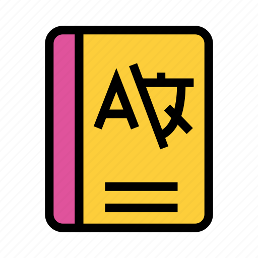 Book, education, knowledge, language, reading icon - Download on Iconfinder