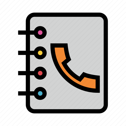 Book, call, education, phone, records icon - Download on Iconfinder