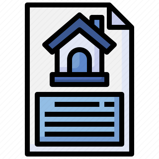 File, real, estate, property, blueprint, loan icon - Download on Iconfinder