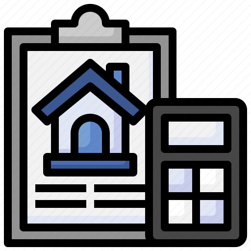 Finance, calculator, mortgage, loan, real, estate, buy icon - Download on Iconfinder