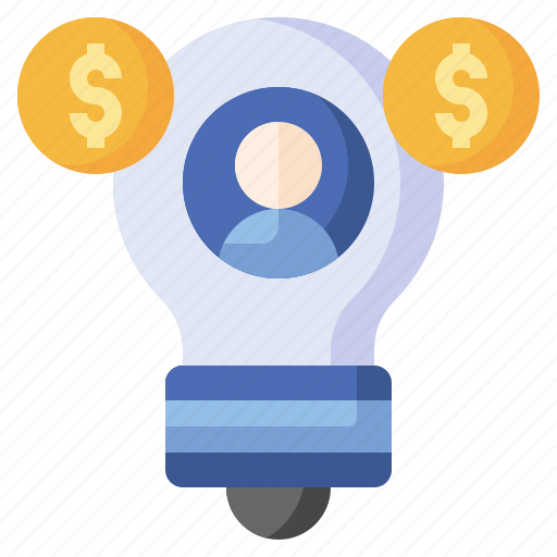 Crowdfunding, idea, money, salary, business icon - Download on Iconfinder