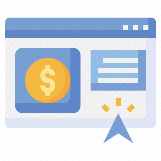 Pay, per, click, business, growth, payment icon - Download on Iconfinder
