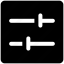 controls, configuration, sliders, settings, tools, volume, adjustment 