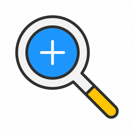 Magnifying glass, maximize, zoom, zoom in icon - Download on Iconfinder