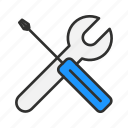 screw driver, setting, tools, wrench