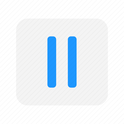 Lines, pause, pause button, plug icon - Download on Iconfinder
