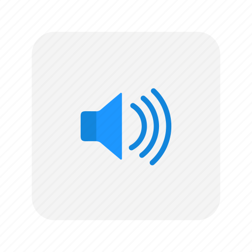 Audio, full volume, sound, speaker icon - Download on Iconfinder