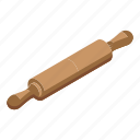 cookie, roller, isometric