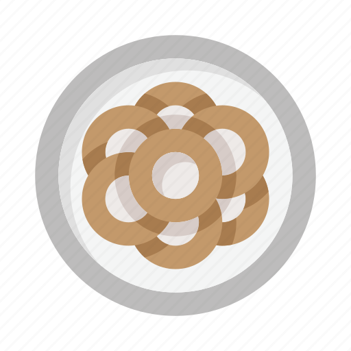 Cookies, cookie, bakery, plate icon - Download on Iconfinder