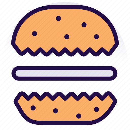 Bakery, burger, cookies, cream biscuit, food, snack icon - Download on Iconfinder