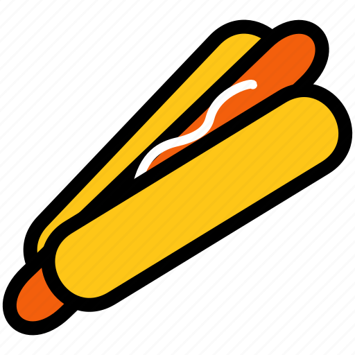 Fast, food, hotdog, sausage icon - Download on Iconfinder