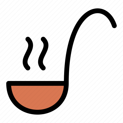 Cutlery, fork, kitchen spoon, soup ladle icon - Download on Iconfinder