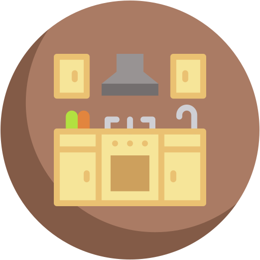 Kitchen, cabinet, furniture, restaurant, cabinets, and, household icon - Download on Iconfinder