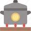 pot, cooking, boiling, kitchenware, food, and, restaurant 