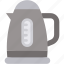 kettle, kitchen, utensils, furniture, and, household, kitchenware, tool 