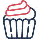 cupcake, muffin, baked, dessert, bakery, sweet