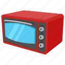 microwave, oven, roaster, stove, kitchen, range