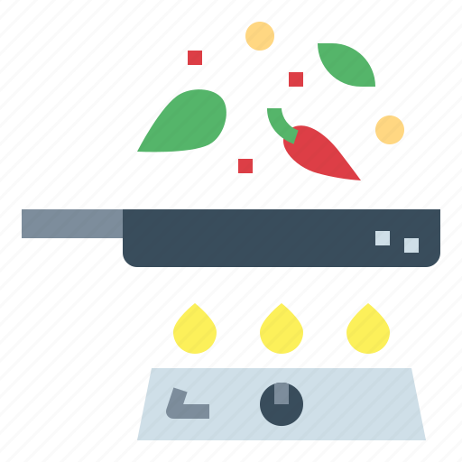 Cooking, frying, kitchen, pan, stove icon - Download on Iconfinder