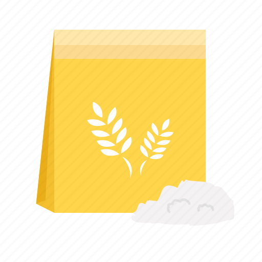 Cereal, flour, food, grain, ingredient, powder, rice icon - Download on Iconfinder