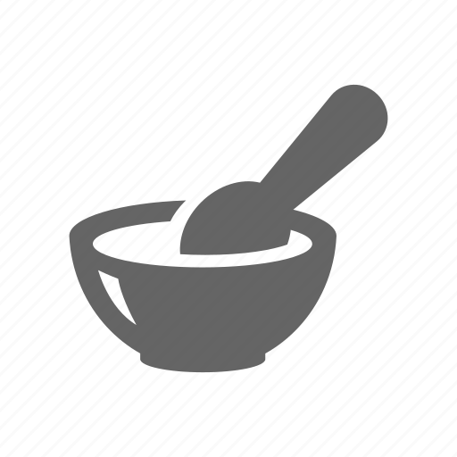 Food, mix, spoon, bowl icon - Download on Iconfinder