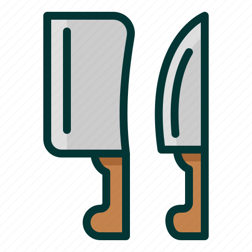 Cleaver, cooking, cookware, kitchen, knifek, nife, sharp icon - Download on Iconfinder