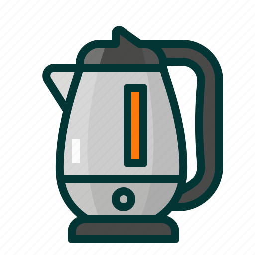Kettle, appliance, boiling, electric, pot icon - Download on Iconfinder