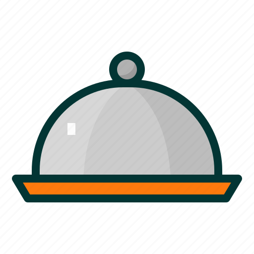 Platter, restaurant, serving, food icon - Download on Iconfinder