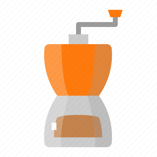 Grinder, coffee, drink, cafe, kitchen icon - Download on Iconfinder