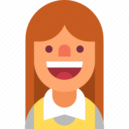 Avatar, girl, housekeeper, maid, positive, smile, woman icon - Download on Iconfinder