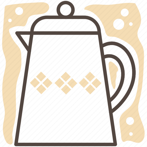 Coffee, drink, flask, hot, kitchen, kitchen gear, tea icon - Download on Iconfinder