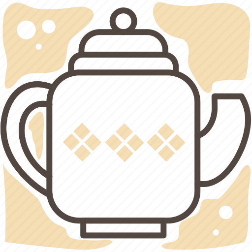 Drink, food, hot, kitchen, kitchen gear, tea, teapot icon - Download on Iconfinder