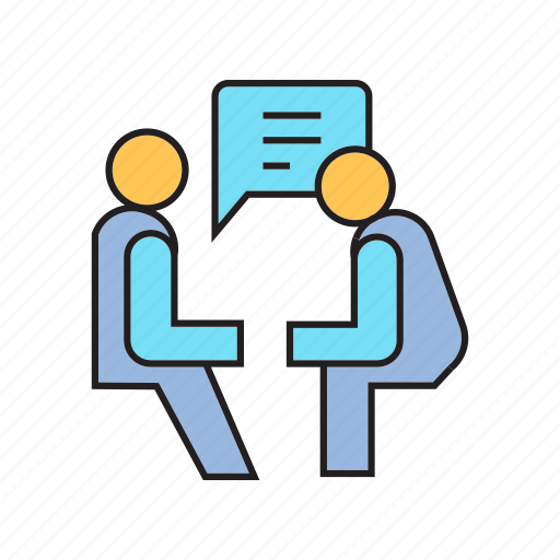 Consulting, meeting, office, sitting, talking, worker icon - Download on Iconfinder