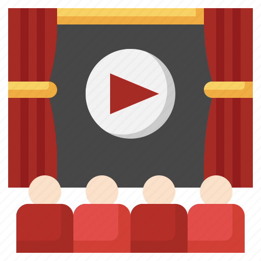 Movie, see, show, broadway, miscellaneous, literature, watch icon - Download on Iconfinder