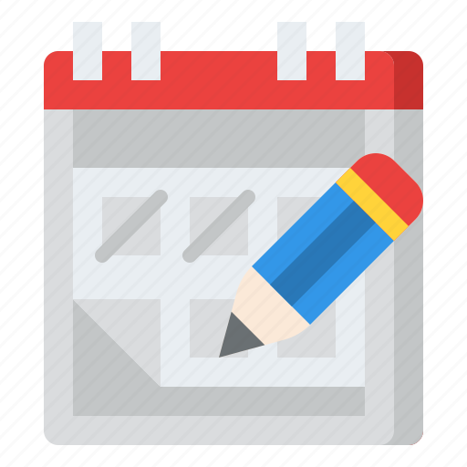 Date, calendar, writing, copywriting icon - Download on Iconfinder