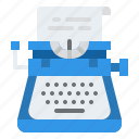 typewriter, mechanical, typing, machine