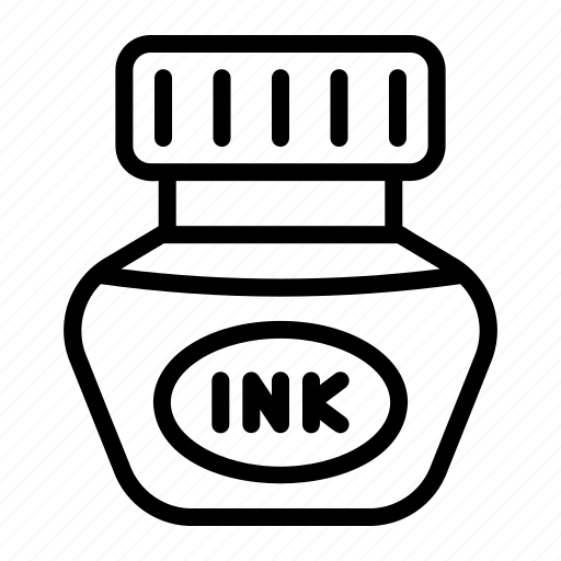 Ink, bottle, edit, tools, inks, education, bottles icon - Download on Iconfinder