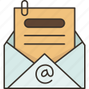 email, letter, message, online, communication
