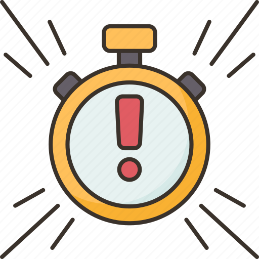 Urgent, deadline, timer, alert, attention icon - Download on Iconfinder