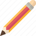 pencil, write, stationary, supplies, school