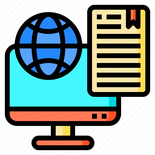 Computer, document, global, internet, worldwide icon - Download on Iconfinder