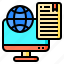 computer, document, global, internet, worldwide 
